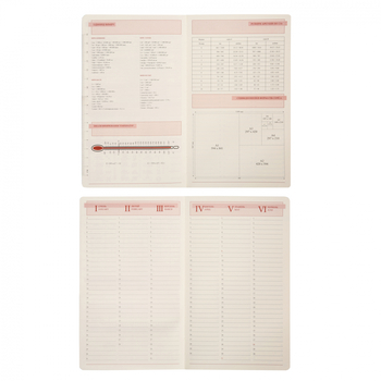 Щоденник Leo Planner Glory, датований 2026, 12х20 см, 352 сторінки, чорний (252632) - Pampik - 12