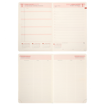 Щоденник Leo Planner Bruno А5, датований 2026, 368 сторінок, сірий (252685) - Pampik - 12