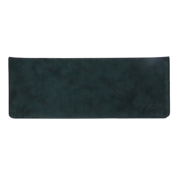 Планінг-щотижневик настільний Leo Planner Case, датований 2026, 34х13 см, 128 сторінок, темний смарагд (252678) - Pampik