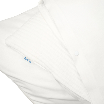 Конверт-плед Twins Cotton New, зі зйомним наповненням, 90х90 см, рожевий (9026-TCN-08) - Pampik - 4