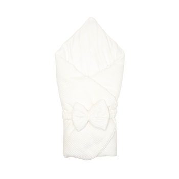 Конверт-плед Twins Cotton New, зі зйомним наповненням, 90х90 см, світло-бежевий (9026-TCN-202) - Pampik