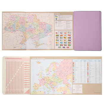 Щоденник Leo Planner Prima А5, недатований, 320 сторінок, бузковий (252701) - Pampik - 9