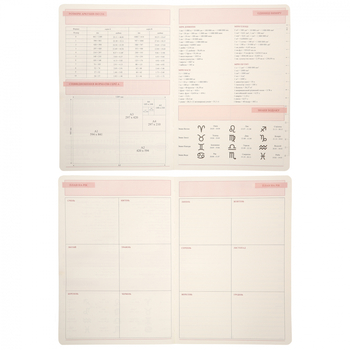 Щоденник Leo Planner Secret А5, недатований, 320 сторінок, бежевий (252702) - Pampik - 10