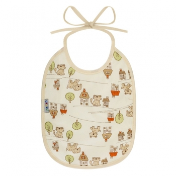 Нагрудник на зав'язках Akuku, 18х19 см (A1661) - Pampik