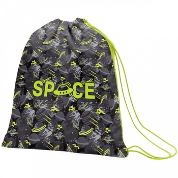 Сумка для обуви 1 Вересня SB-10 Space, черный (552563) - Pampik