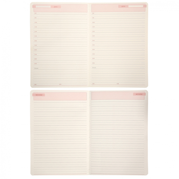 Щоденник Leo Planner Vibe А5, недатований, 320 сторінок, димчасто-блакитний (252697) - Pampik - 11