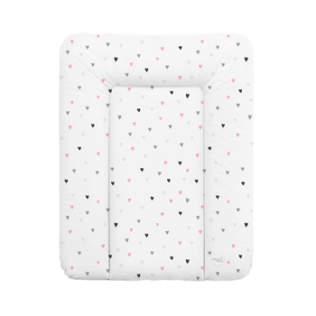Сповивальний матрац Ceba Baby Comfort Love Mood, 50x70 см, білий (W-143-305-719) - Pampik