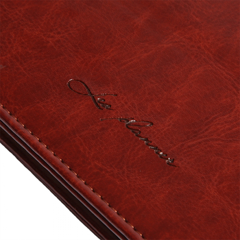 Планінг-щотижневик настільний Leo Planner City, датований 2026, 34х13 см, 128 сторінок, коричневий (252677) - Pampik - 7