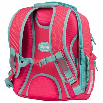 Рюкзак школьный каркасный 1 Вересня S-106 Bunny, розовый с бирюзовым (551653) - Pampik - 3