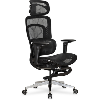 Крісло з масажним ефектом Mealux M10 Air Plus Black (арт. HF-M10 M/BB) - Pampik