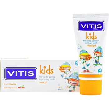 Зубная паста-гель Vitis Kids, 50 мл - Pampik