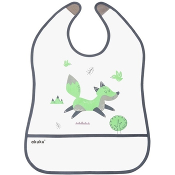 Нагрудник Akuku Лисеня з кишенею, 30х30 см (A0519) - Pampik