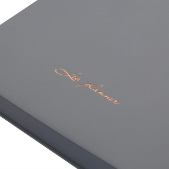 Щоденник Leo Planner Botanic А5, недатований, 320 сторінок, сірий (252691) - Pampik - 5