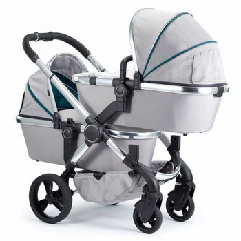 Універсальна коляска 2 в 1 iCandy Peach Chrome Dove/Grey, сірий (IC1820) - Pampik - 3
