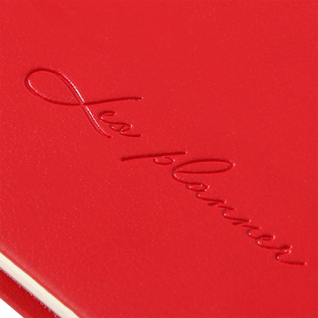 Щотижневик Leo Planner Story, датований 2026, 10х17 см, 128 сторінок, червоний (252652) - Pampik - 5