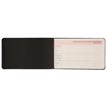 Щотижневик Leo Planner Botanic, датований 2026, 10х17 см, 128 сторінок, чорний (252713) - Pampik - 5