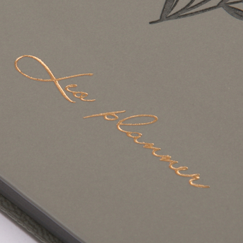 Щотижневик Leo Planner Fiore, датований 2026, 10х17 см, 128 сторінок, сірий (252715) - Pampik - 7