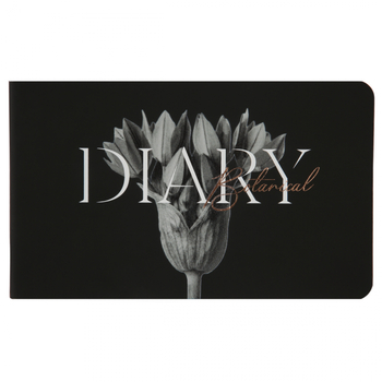 Щотижневик Leo Planner Botanic, датований 2026, 10х17 см, 128 сторінок, чорний (252713) - Pampik