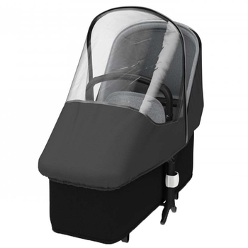 Дощовик Bugaboo High Perfomance для коляски Donkey/Buffalo Black, чорний/прозорий (180540ZW01) - Pampik - 3