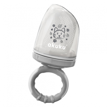 Ніблер для годування Akuku Kitty, сірий (A0515) - Pampik