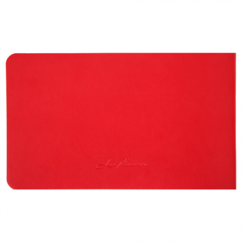Щотижневик Leo Planner Story, датований 2026, 10х17 см, 128 сторінок, червоний (252652) - Pampik - 2