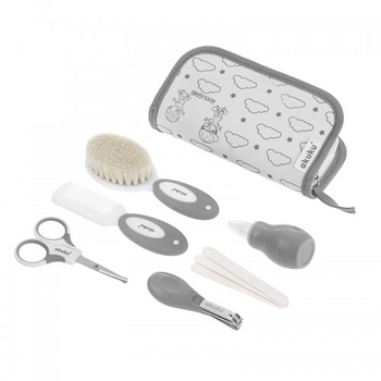 Набор по уходу Akuku Hooligans, серый (A0015) - Pampik - 2