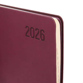 Щотижневик Leo Planner Story, датований 2026, 10х17 см, 128 сторінок, винний (252653) - Pampik - 3