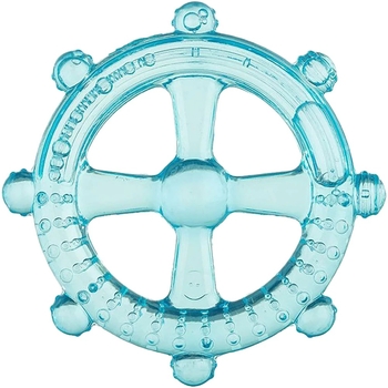 Прорезыватель силиконовый с водой Akuku Руль (A0356) - Pampik