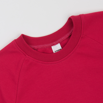 Реглан Garnamama Basic Sweatshirt інтерлок 104 Рожевий (1075168.1327827) - Pampik - 3