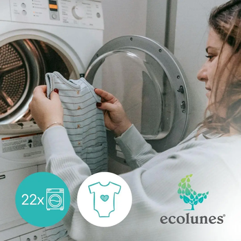 Гіпоалергенний органічний пом'якшувач тканини Ecolunes для дитячого одягу, без запаху, 1 л - Pampik - 6