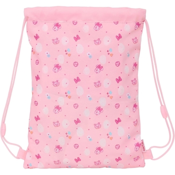 Сумка-рюкзак для взуття Safta Minnie Mouse, 26х34 см, рожевий (622528855) - Pampik - 2
