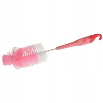 Щеточка для бутылочек и сосок Akuku, розовый (A0573) - Pampik - 2