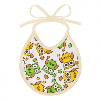 Мининагрудник Akuku, 16х12 см, белый (A1600) - Pampik