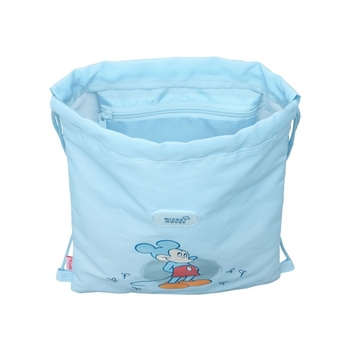 Сумка-рюкзак для взуття Safta Minnie Mouse, 26х34 см, блакитний (622525855) - Pampik - 4