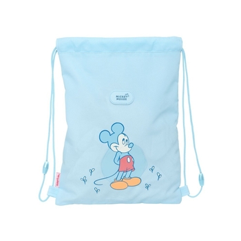 Сумка-рюкзак для взуття Safta Minnie Mouse, 26х34 см, блакитний (622525855) - Pampik