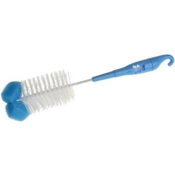Щіточка для пляшечок і сосок Akuku, з губкою, блакитний (A0574) - Pampik - 2