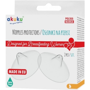 Силиконовые накладки для сосков Akuku (A0249) - Pampik - 2