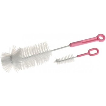 Щітка для пляшечок і сосок Akuku, рожевий (A0571) - Pampik