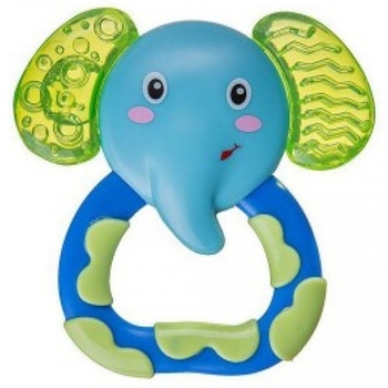 Прорізувач-брязкальце Akuku Слон (A0370) - Pampik