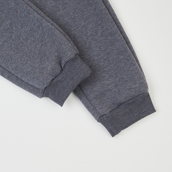 Спортивные штаны на флисе Garnamama Pants girl Butterflies 158 Серый (969699.1312416) - Pampik - 5