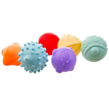 Сенсорные мячики Akuku, 6 шт. (A0640) - Pampik