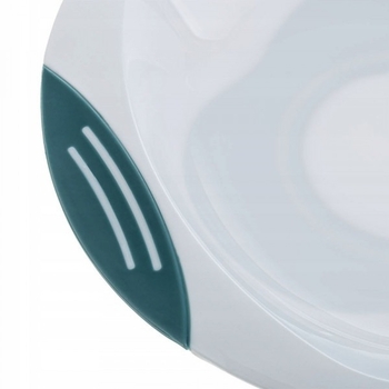 Тарілка на присосці Akuku білий-бірюзовий (A0524) - Pampik - 2