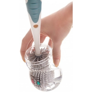 Силіконова щітка на піставці Akuku (A0511) - Pampik - 6