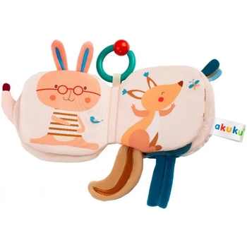 Сенсорна книжка-іграшка Akuku Їжачок (A0673) - Pampik - 6