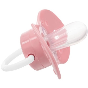 Пустушка силіконова симетрична Akuku, 0+ міс., рожевий (A0587) - Pampik - 2