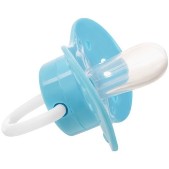 Пустушка силіконова симетрична Akuku, 0+ міс., блакитний (A0586) - Pampik - 2