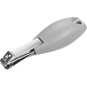 Щипчики для нігтів з ручкою BabyOno, сірі - Pampik