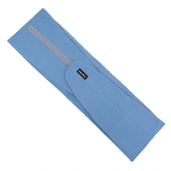 Лікувальний нагрівальний пояс Akuku з вишневими кісточками, синій (A0637) - Pampik - 2