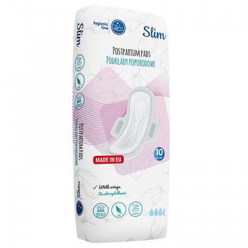 Послеродовые прокладки Akuku SLIM, 10 шт. (A0069) - Pampik - 2