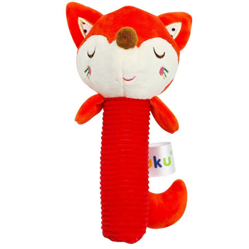 Плюшевая погремушка Akuku Лисичка (A0643) - Pampik
